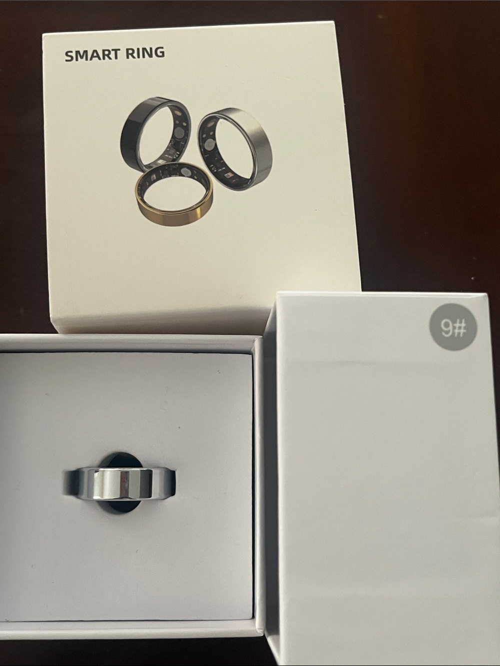 Smart Ring Women’s Fashion Band - Silver